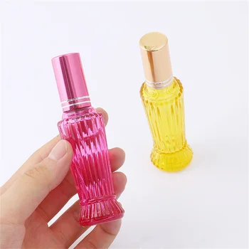 15ml Mini Parfum Spray Fľaša Naplniteľné Prázdne Sklenené Fľaše Prenosné Cestovné Kozmetické Kontajner Rozprašovač Dávkovač Pre Ženy Muži