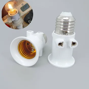 AC 100-240V 4A E27 LED Žiarovky lampy base socket EÚ Zapojte Adaptér Osvetlenie Svetlo Držiteľ Konektor pre Príslušenstvo Skrutka Konverzie