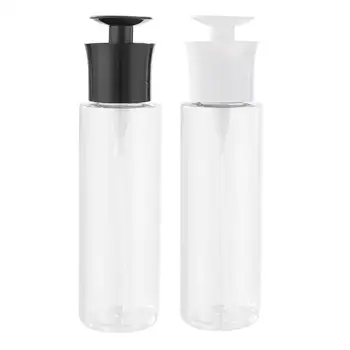 Airless Čerpadla Fľaša Transparentné Stlačte Cestovné Fľaše Hydratačná Kontajner na Krém Parfum Esenciálny Olej make-up Podstate Mlieko