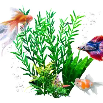 Akvarijné Rastliny Akvárium Realistických Závodov So Svetlé Farby Domáce Zvieratá, Dekoračné Produkty Pre Akvárium Hotel Umývadlo Reštaurácia