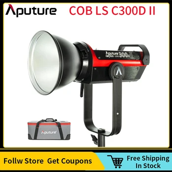 Aputure LS C300D II 5500K COB LED Video Svetlo, Denné svetlo V-mount Vonkajšie Štúdio, Fotografovanie, Osvetlenie, Lampy