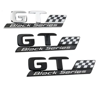 Auto 3D ABS GT Black Series Logo, Znak, Odznak Nálepky-Nálepky Na Mercedes Benz AMG C E S Trieda W204 W203 W205 W211 W212 W213 W222