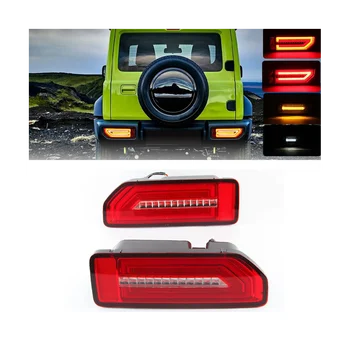 Auto LED Reflektor koncových svetiel na Suzuki JIMNY 2019-2021 zadné svetlo Zadné Parkovacie Brzdy Svetelný Tok Zase Signál
