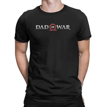 Awesome God Of War 4 T-Shirts Mužov Kolo Golier Bavlnené Tričko Krátky Rukáv Tees 4XL 5XL 6XL Topy