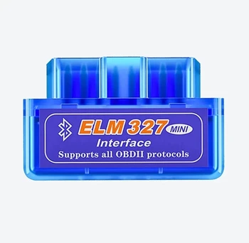 Bluetooth ELM327 V2.1 Auto OBD2 Skener Code Reader Nástroj Auto Diagnostický Nástroj, Super MINI ELM 327 Pre Android