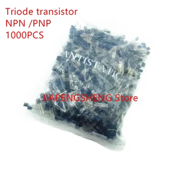 Celý balík do triode tranzistor 2N3904 2N3906 2N2222 2N2907 2N5401 2N5551-92 tranzistor
