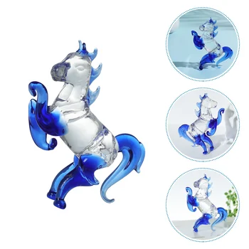 Crystal Kôň Figúrka Krásny Kôň Socha Ploche Socha Koňa Domov Ornament