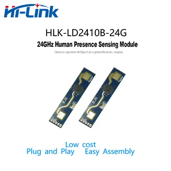 Doprava zadarmo 2ks/Veľa HLK-LD2410B vysoká citlivosť 24GHz ľudskej prítomnosti stav snímanie module support systém Bluetooth