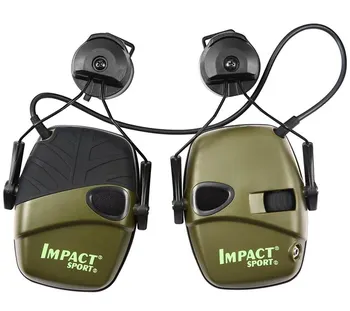 Elektronické Streľba Headset Prilbu Montované Verzia Lov Vyzdvihnutie a Zníženie Hluku Taktické Headset Ochrana Sluchu Earmuf