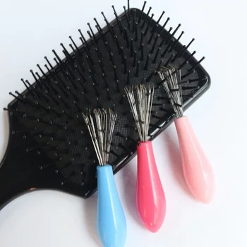 Hrebeň Vlasov Brush Cleaner Plastové Rukoväte Štetca Odstraňovač Vložené Krásy Nástroje Produktov Dodávky Vhodné pre domáce použitie