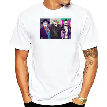 Joker Jack Nicholson Heath Ledger Jared Leto, T Shirt Mens Tee Darček Nové Od Nás Nové Trendy Tee Tričko