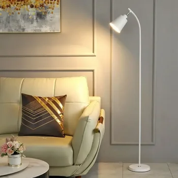 LED Žiarovky Podlahové Svetlá, Svetelný Stojan Moderná Obývacia Izba Železa Tienidlo Dekorácie Pinterest Izby Dekor Rohu Zdobia Spálne