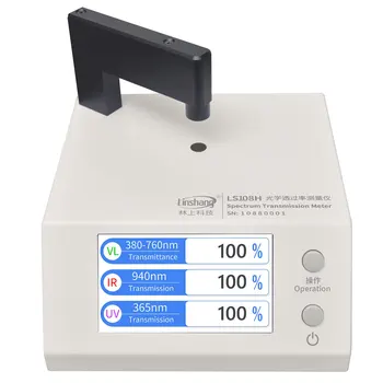 LS108H Spektra, Prenosu Meter pre optickej priepustnosti test z rôznych UV IR Priepustnosťou Svetla Tester