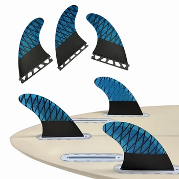 M/L Tri Plutvy UPSURF BUDÚCNOSTI PLUTVY vysokovýkonný Sklolaminátový Surf Plutvy Jednej Karty Surfovanie Thruster Surfovať Plutvy Stabilizátor