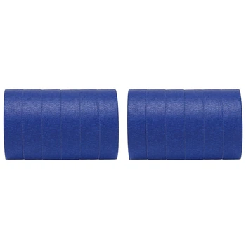 Modrá Maliarov Páska Maskovacia Páska 1 Palec, DIY Alebo Profesionálny Maliar (12 Pack,22Yard Za Roll)