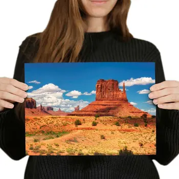Monument Valley Arizona USA Art Film Tlač Hodváb Plagát Domov Stenu Decor 24x36inch