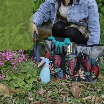 Nepremokavé Nástroj Úložný Vak Pre Vonkajšie I Vnútorné Odolné Tkaniny Záhradníctvo Tool Bag Organizované