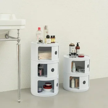 Nordic Iny Net Červená Nočný Stolík Moderný Minimalistický Biele Okrúhle Malé Skriňa Jednoduchý Mini Strane Kabinetu Tvorivé nábytok