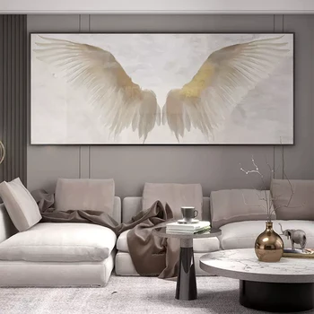 Nordic Štýl Šíriť Krídla Obývacia Izba Dekor Maľovanie Moderné Estetické Jednoduchý Domov Wall Art Plagáty, Nástenné Obrazy Tlač Umelecké Diela