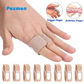 Pexmen 1/2/5/10Pcs Prst Kamarát Zábaly Rozbité Zaseknutý Opuchnutý Prst alebo Vykĺbené Kĺbu Prsta Dlahy kladivo prst Straightener