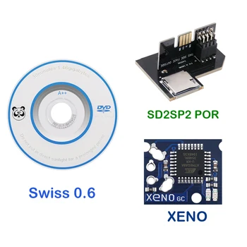 Pre Gamecube NGC SD2SP2 POR Adaptér SD Zaťaženie SDL Micro SD TF Card Reader Podporuje TFCard 512 gb diskom Sd2sp2 Adaptér