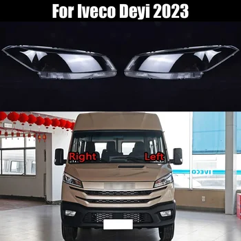 Pre Iveco Deyi 2023 Auto Predných Svetlometov Kryt Svetlometu Tienidlo Lampcover Vedúci svetlo svetlo Pokrýva sklo Objektívu Shell Čiapky