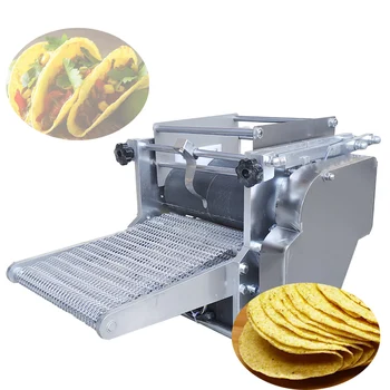 Stolový Zrno Kukurica Tortilla Stlačte Stroj Na Výrobu Taco Chlieb Maker Villamex Múky Roti Chapati, Aby Stroje