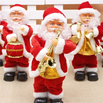 Vianočné Santa Claus Hračka Figúrka Zobrazenie Tabuľky Krb Dekorácie pre Indoor / Vonkajšie