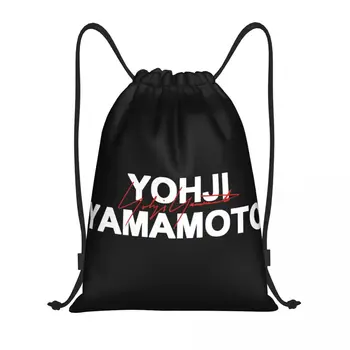 Vlastné Yohji Yamamotos Šnúrkou Batoh Tašky Muži Ženy Ľahký Telocvični Športové Sackpack Vrecia pre Cestovanie