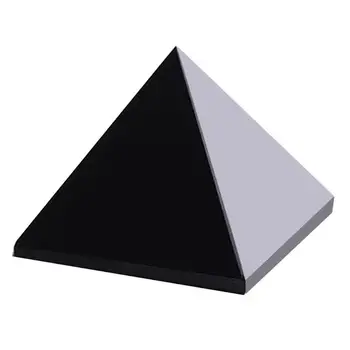 Čierny Obsidián Liečivé Pyramídy, Prírodný Krištáľ Kamenné Ozdoby Anti-stres Pokoj Čistý Obsidian energie Energie Pre Obývacia Izba
