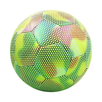 Žiarivkové Svetelné Futbalový Loptu Dospelých Veľkosť 5 Dieťaťa Svieti V Tmavých Miestach Po Absorpciu Svetla Futbal